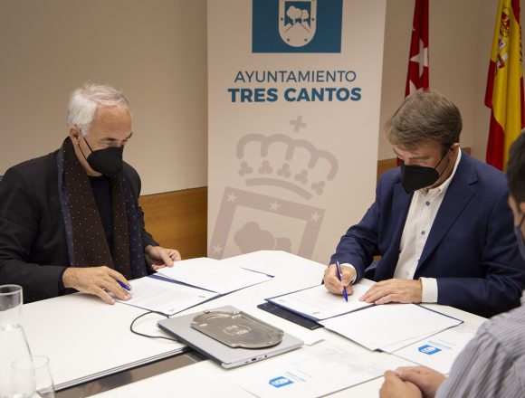 El Ayuntamiento de Tres Cantos y Fundación Metrópoli colaborarán en la planificación y diseño de un modelo de ciudad del futuro