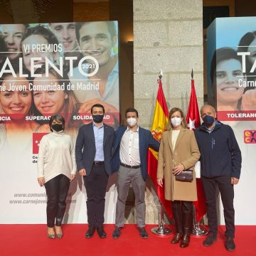 La Comunidad de Madrid reconoce la superación de dos jóvenes tricantinos en los premios ‘Talento Joven’