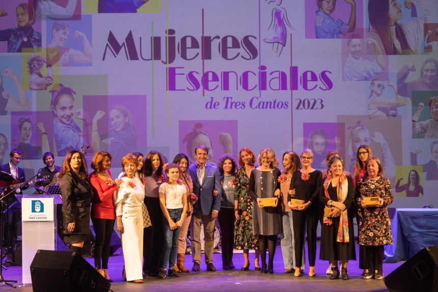 Tres Cantos premia a las ‘Mujeres Esenciales 2023’, por su contribución al bien común de la ciudad